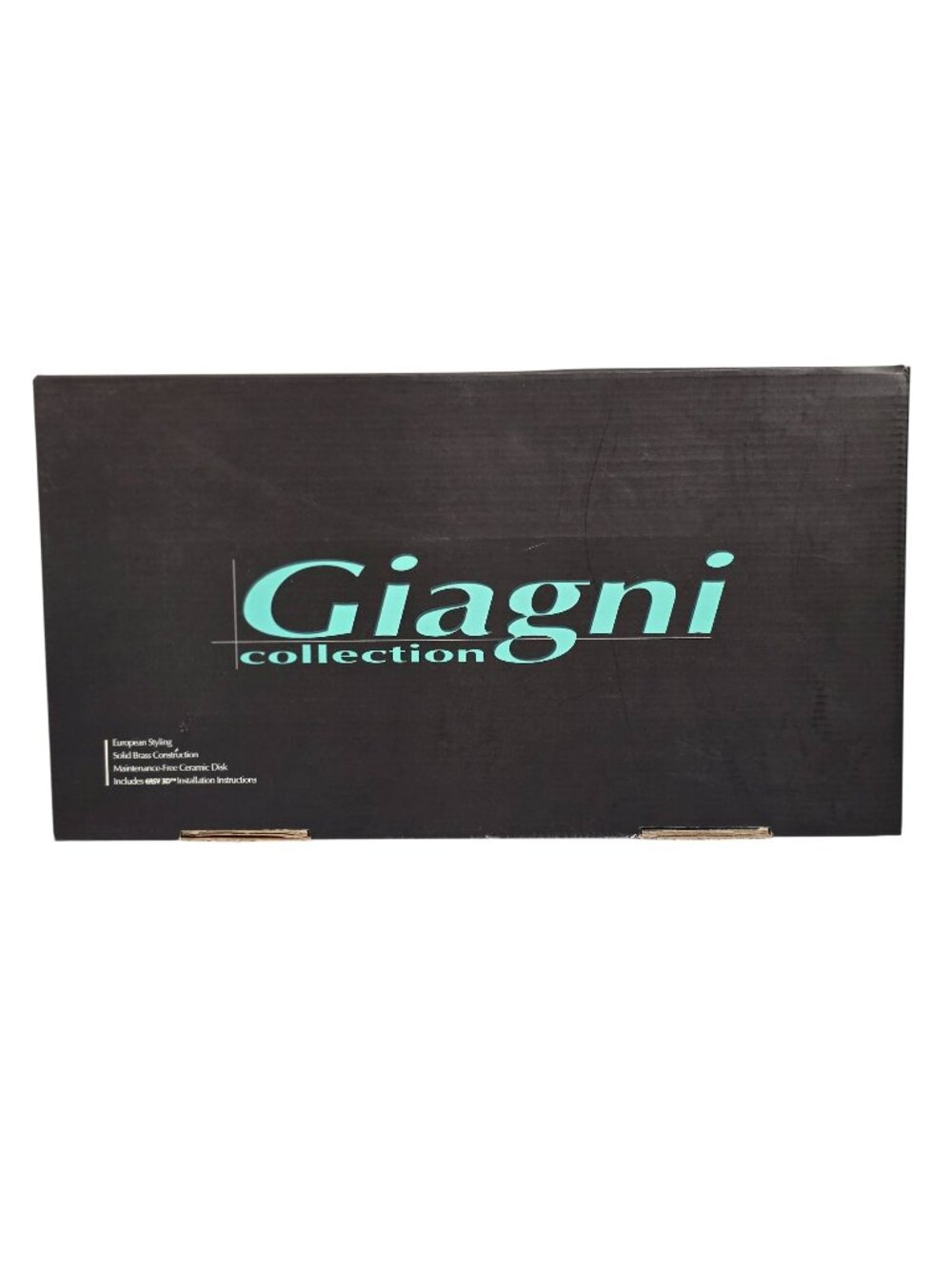 Giagni Collection Chrome Bathroom Vessel Sink Faucet Brass Pop Up Drain NEW